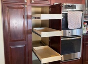 Tucson cabinet glide out drawers available in AZ near 85710